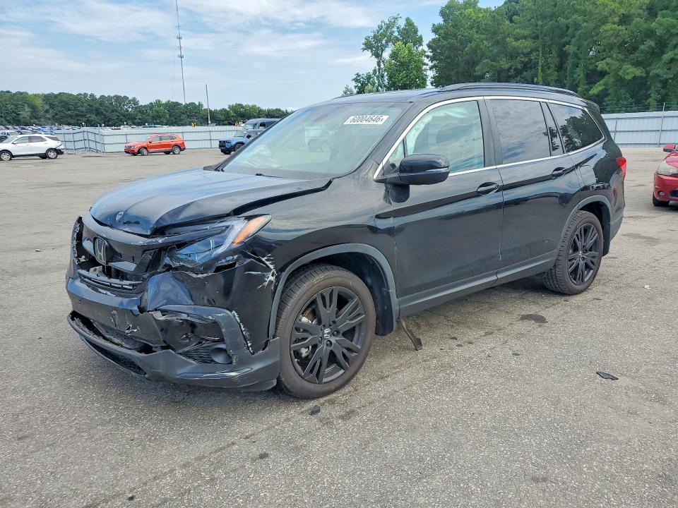 HONDA PILOT 2022 with VIN 5FNYF5H20NB011285 - Photo from auction
