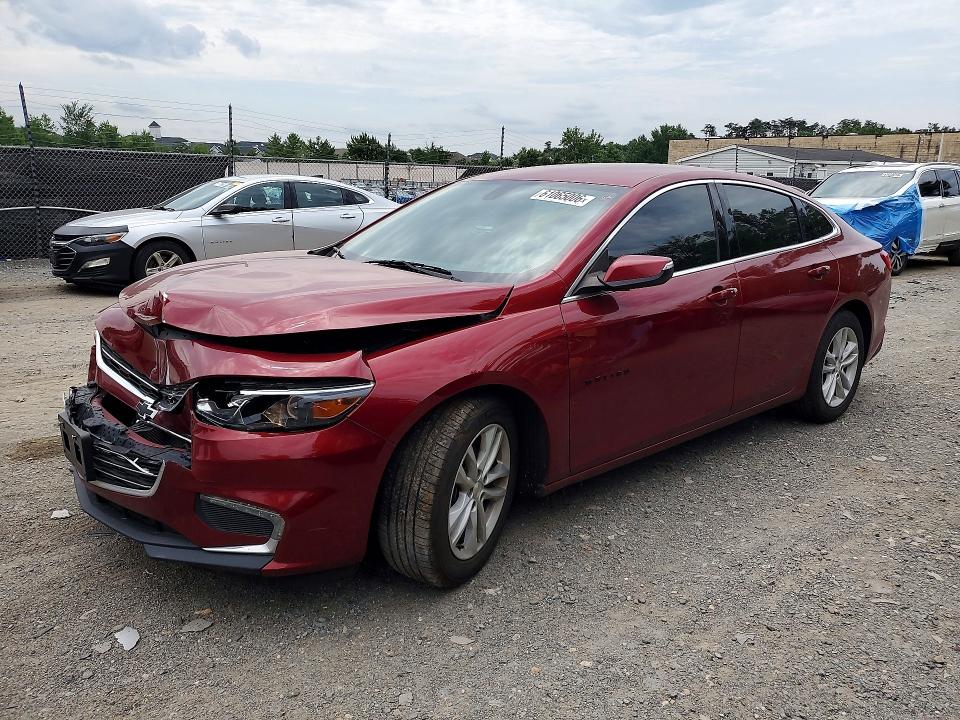 CHEVROLET MALIBU 2018 with VIN 1G1ZD5ST6JF268011 - Photo from auction