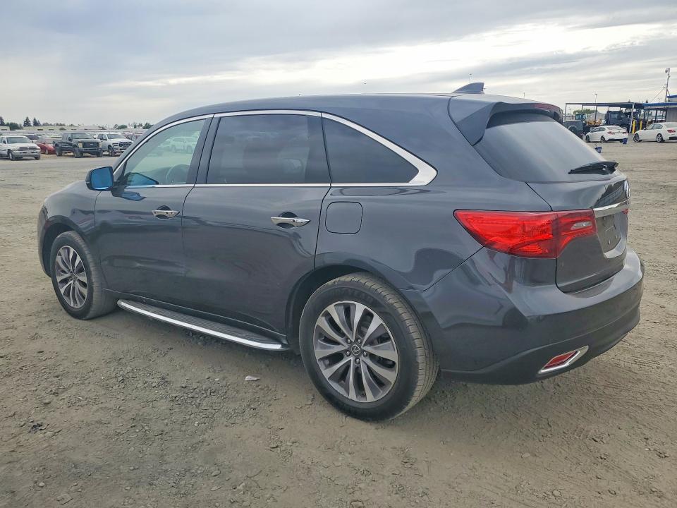 Photo 2 from auction – 2016 ACURA MDX with VIN 5FRYD4H48GB051648
