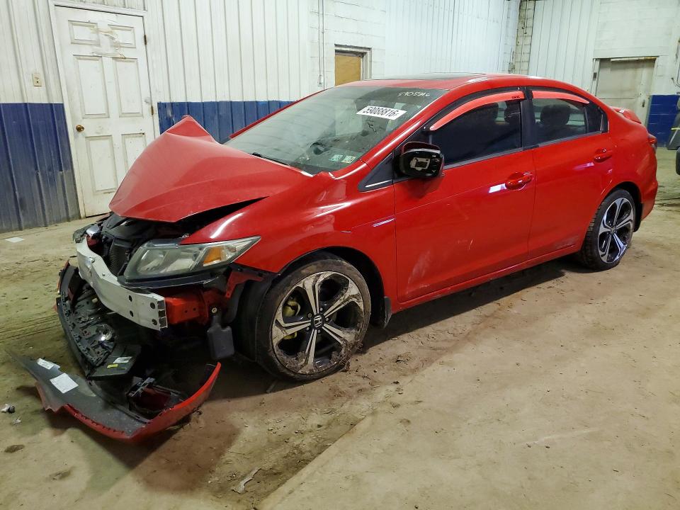 HONDA CIVIC 2015 with VIN 2HGFB6E55FH707550 - Photo from auction