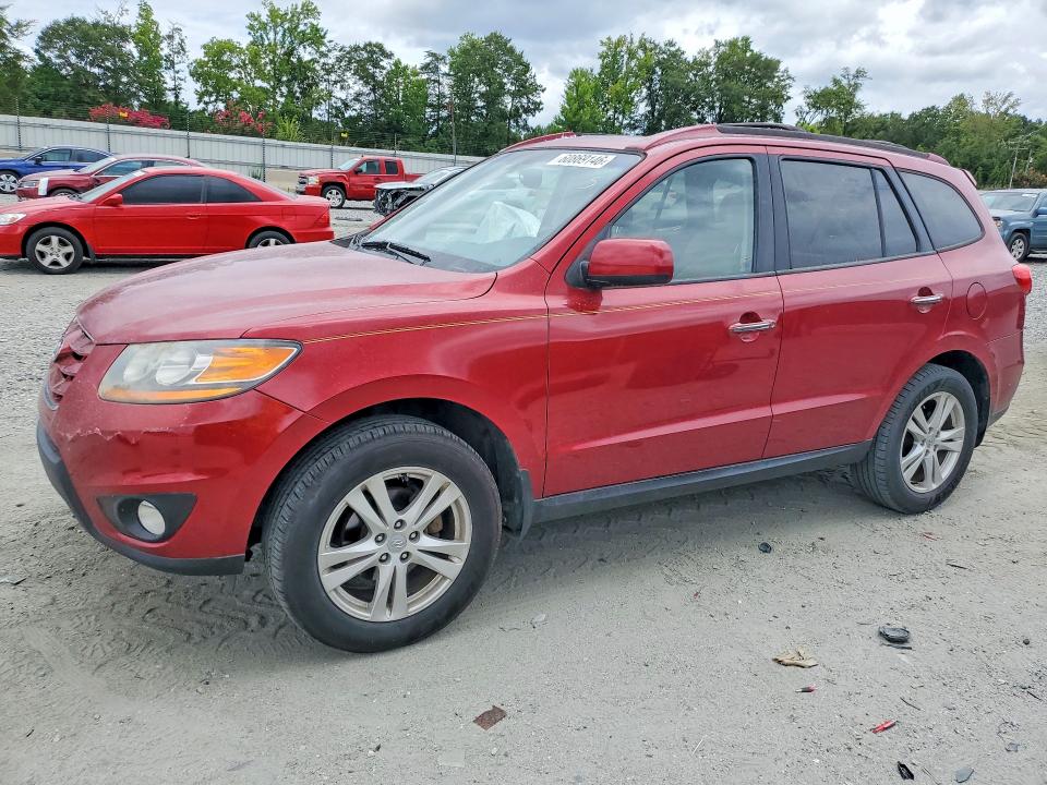 HYUNDAI SANTA FE 2010 with VIN 5NMSK4AG7AH387928 - Photo from auction