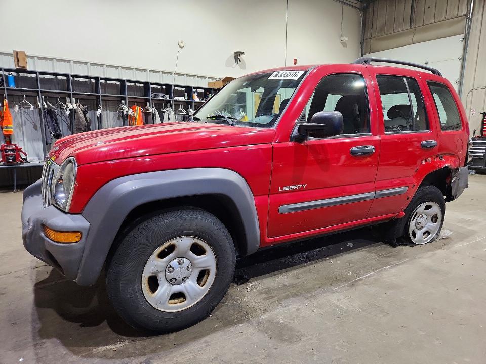 JEEP LIBERTY 2004 with VIN 1J4GL48K44W132789 - Photo from auction