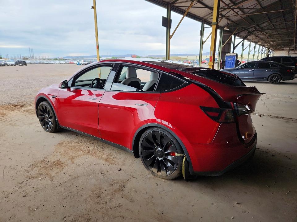 Photo 2 from auction – 2022 TESLA MODEL Y with VIN 7SAYGDEF3NF558018