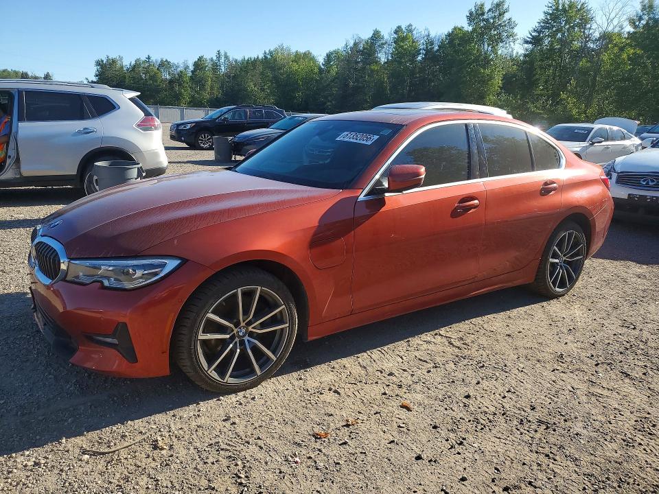 BMW 330XE 2021 with VIN 3MW5P9J03M8B50262 - Photo from auction