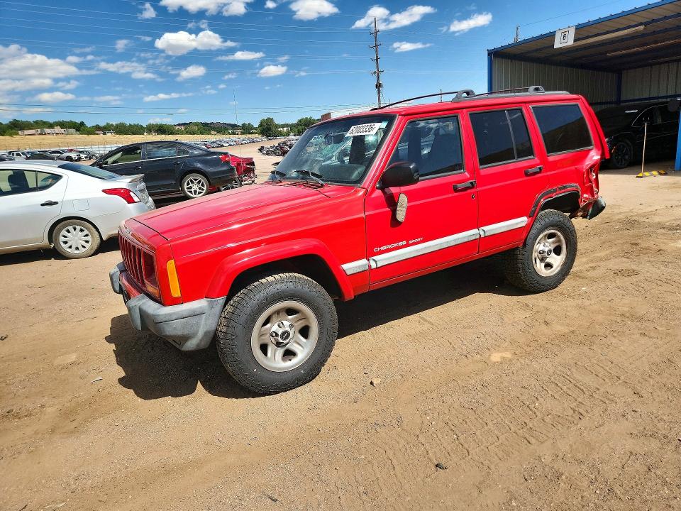 Photo 1 from auction – 1999 JEEP CHEROKEE with VIN 1J4FF68S6XL550551