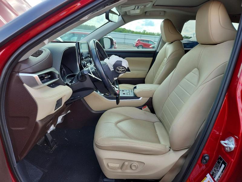 Photo 7 from auction – 2021 TOYOTA HIGHLANDER with VIN 5TDGZRBH4MS532995