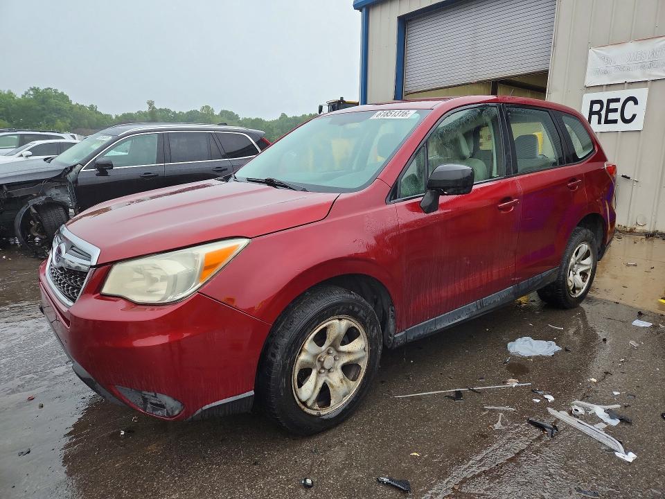 SUBARU FORESTER 2014 with VIN JF2SJAAC0EH507575 - Photo from auction
