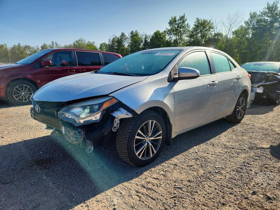 TOYOTA COROLLA 2016 with VIN 2T1BURHE9GC529321 - Photo from auction