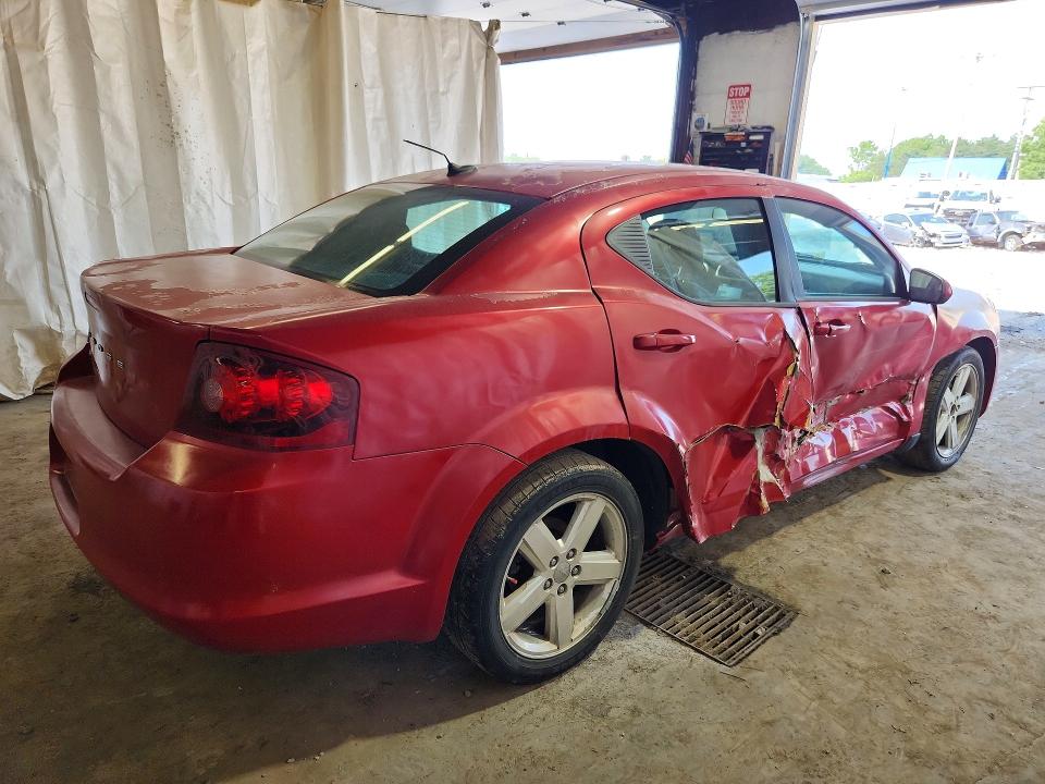 Photo 3 from auction – 2012 DODGE AVENGER with VIN 1C3CDZCB0CN137003