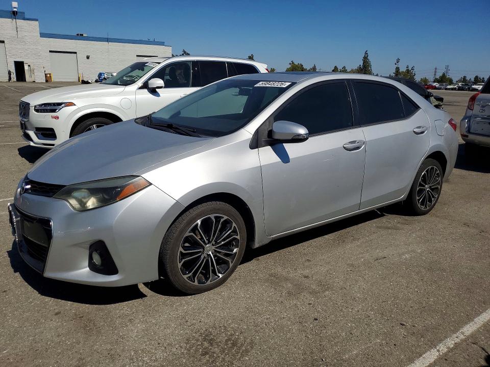 TOYOTA COROLLA 2016 with VIN 2T1BURHE9GC663763 - Photo from auction
