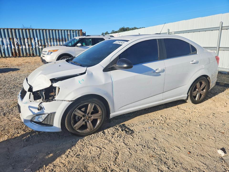 CHEVROLET SONIC 2015 with VIN 1G1JG5SB0F4164869 - Photo from auction