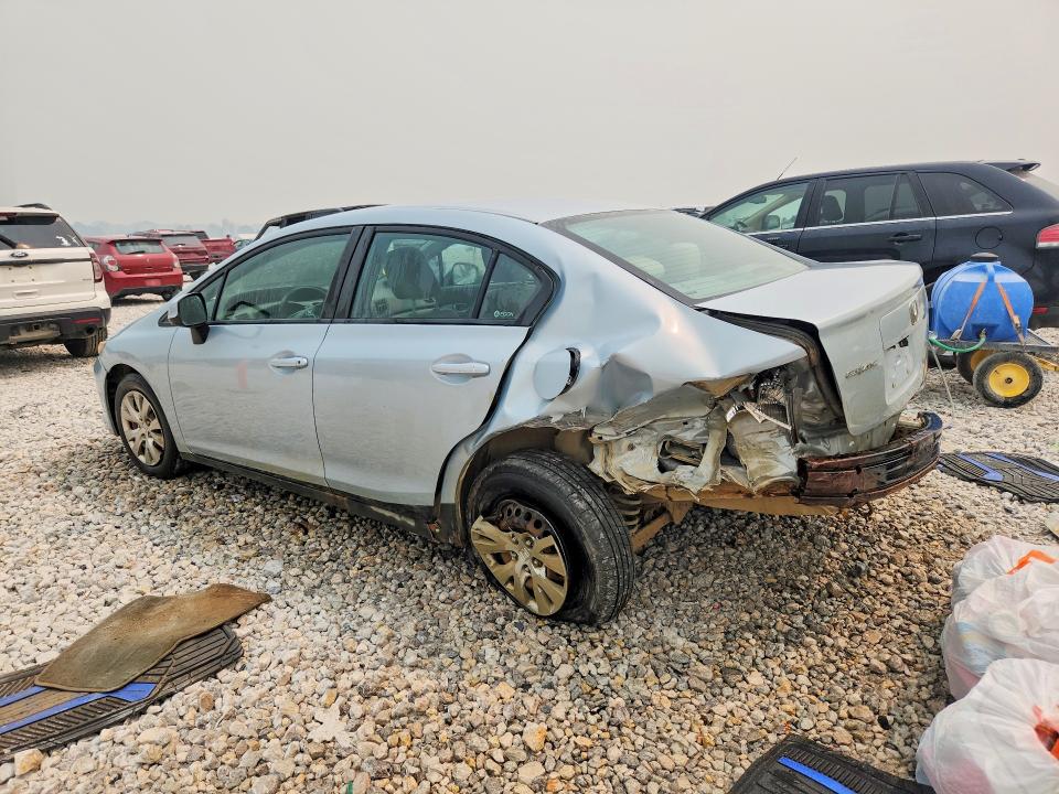 Photo 2 from auction – 2012 HONDA CIVIC with VIN 19XFB2F57CE085353