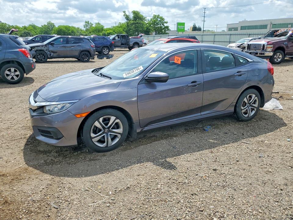 HONDA CIVIC 2017 with VIN 19XFC2F5XHE037172 - Photo from auction