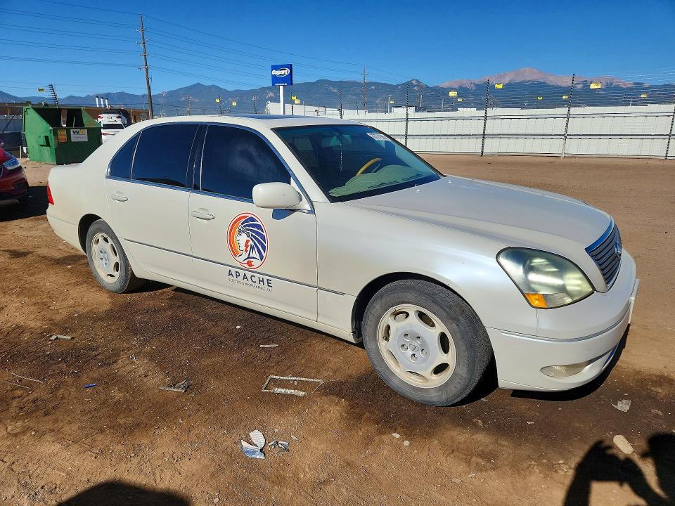Photo 4 from auction – 2001 LEXUS LS with VIN JTHBN30F310045479