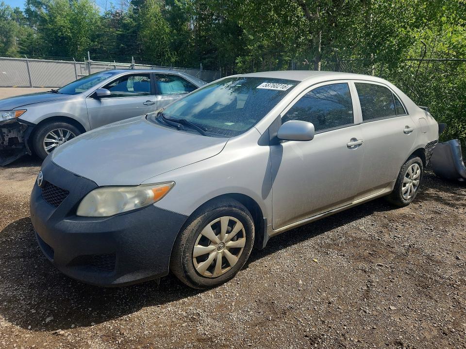 TOYOTA COROLLA 2010 with VIN 2T1BU4EE6AC483039 - Photo from auction