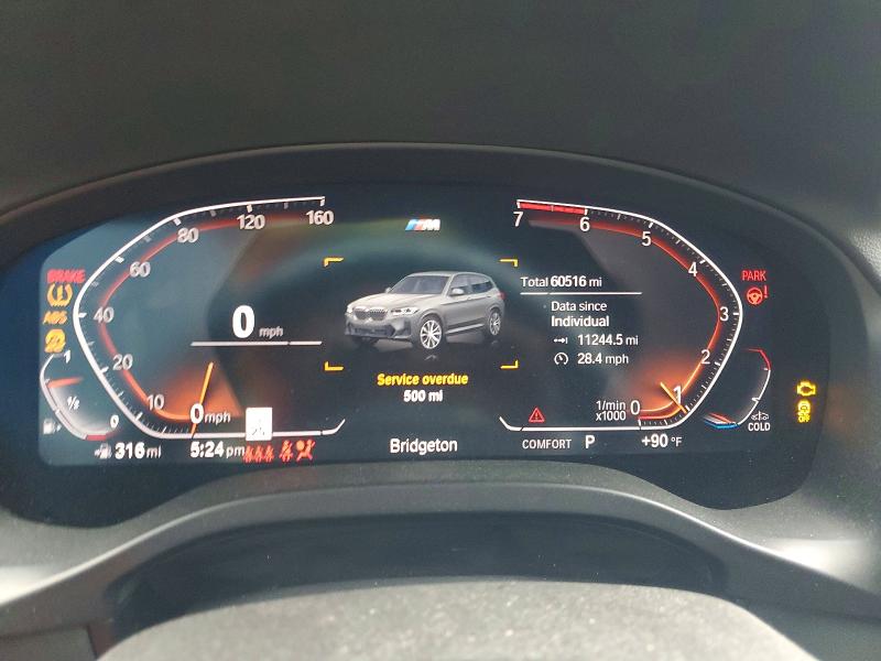 Photo 9 from auction – 2024 BMW X3 with VIN 5UX53DP0XR9W67465