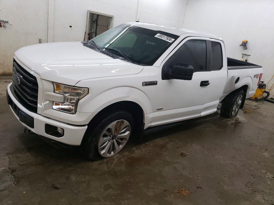 FORD F150 2017 with VIN 1FTEX1EP7HKC57556 - Photo from auction