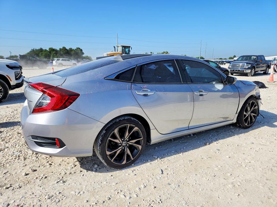 Photo 3 from auction – 2020 HONDA CIVIC with VIN 19XFC2F87LE022521