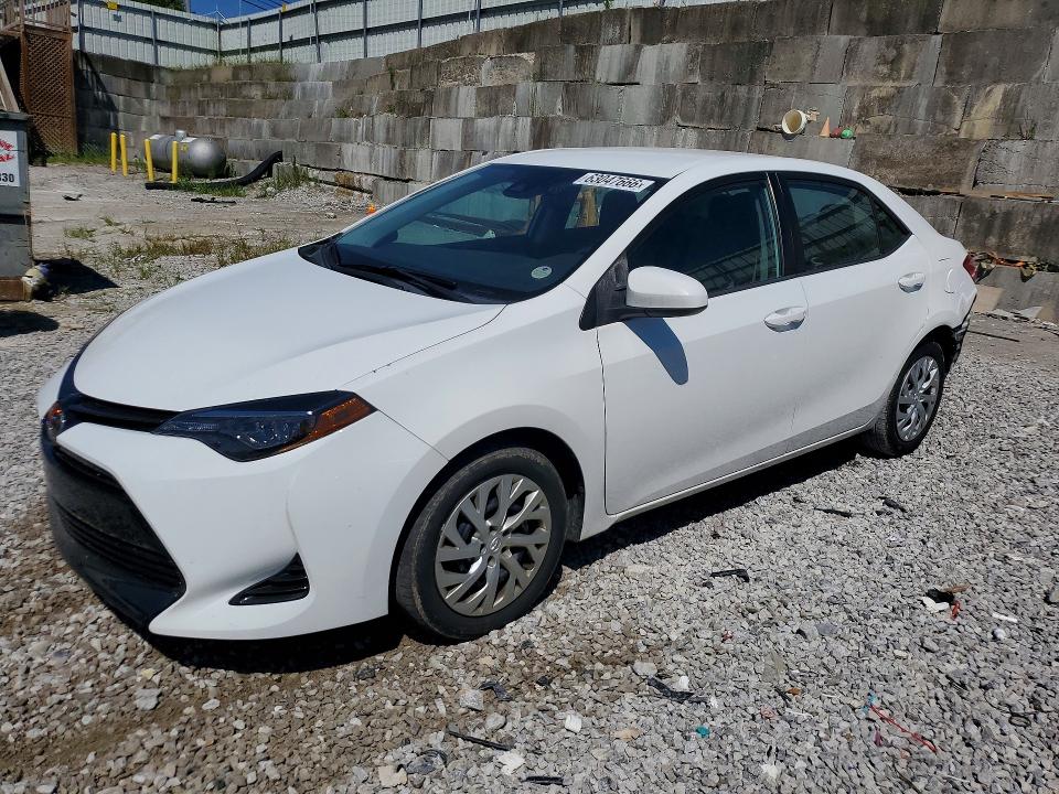 TOYOTA COROLLA 2017 with VIN 5YFBURHE1HP666061 - Photo from auction