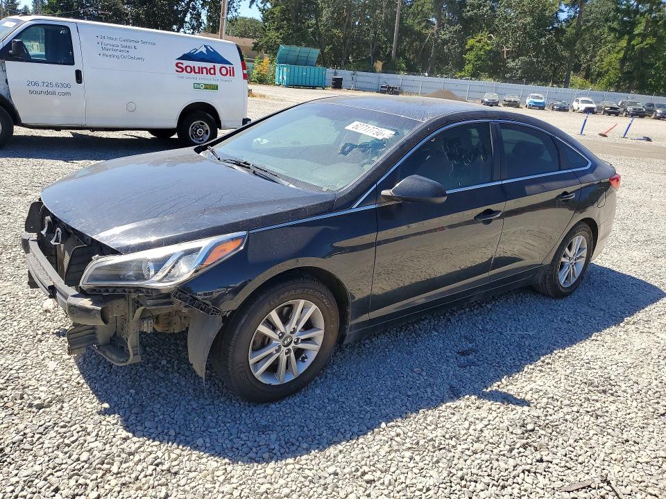 HYUNDAI SONATA 2016 with VIN 5NPE24AF0GH343124 - Photo from auction