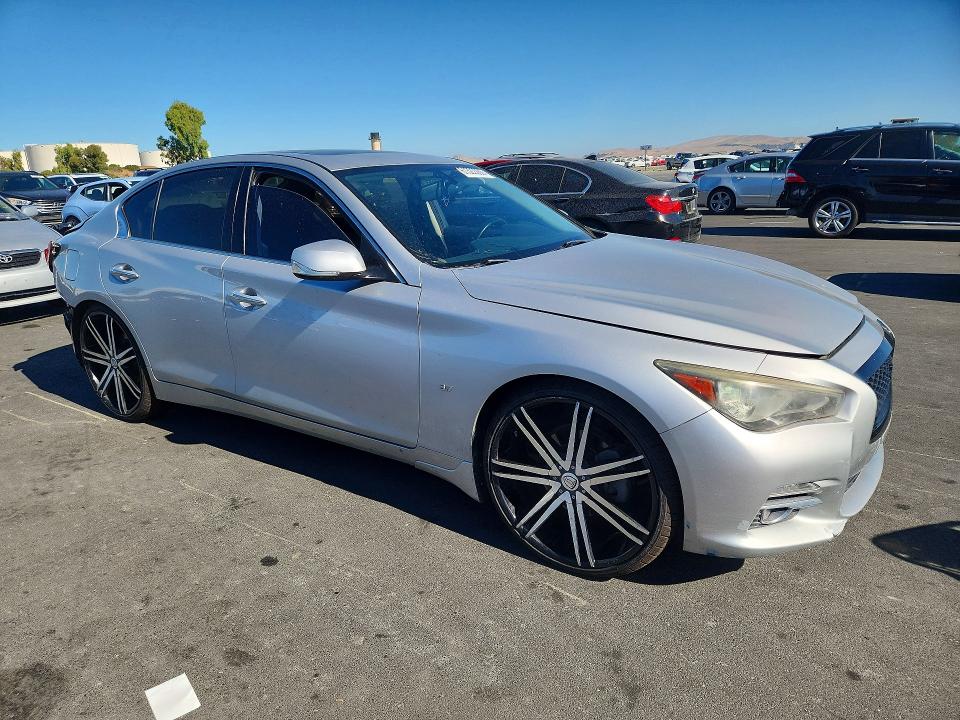 Photo 4 from auction – 2014 INFINITI Q50 with VIN JN1BV7AP3EM682549