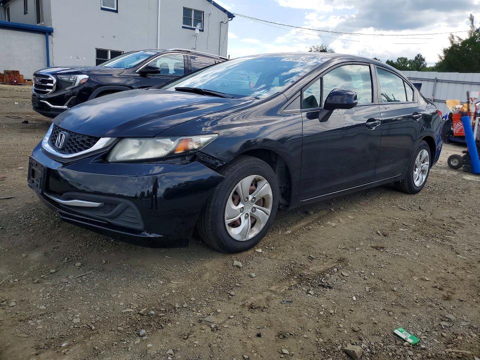 HONDA CIVIC 2013 with VIN 2HGFB2F58DH563836 - Photo from auction