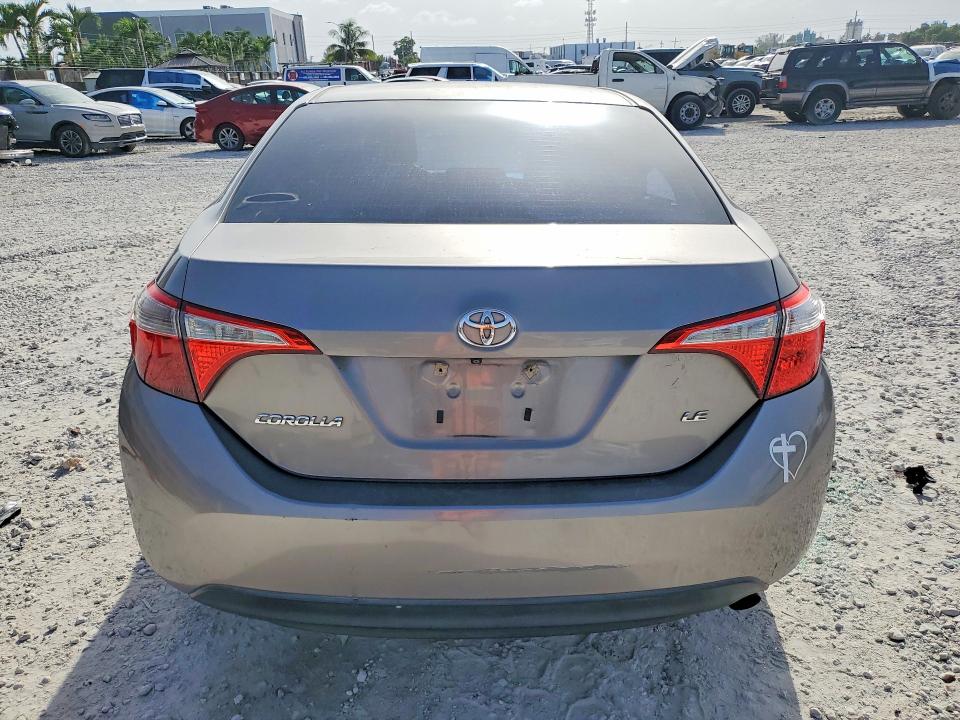 Снимка 6 от търг – 2014 TOYOTA COROLLA с VIN 2T1BURHE0EC193779