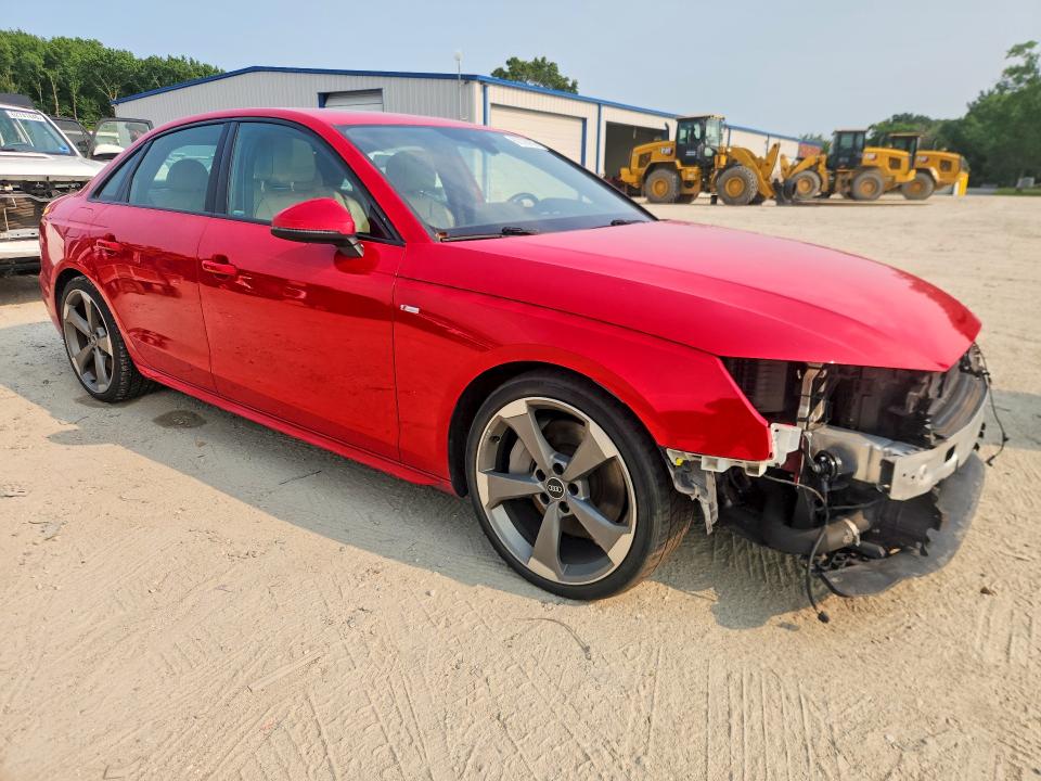 Photo 4 from auction – 2021 AUDI A4 with VIN WAUEAAF43MA034451