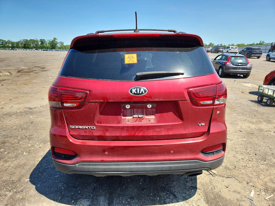 Photo 6 from auction – 2020 KIA SORENTO with VIN 5XYPGDA52LG697455