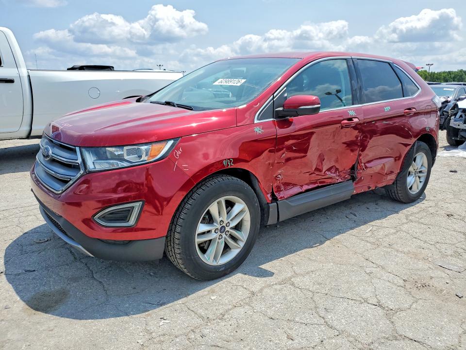 FORD EDGE 2017 with VIN 2FMPK4J98HBB03735 - Photo from auction