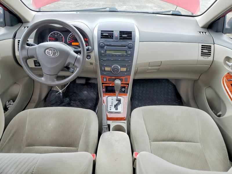 Photo 8 from auction – 2009 TOYOTA COROLLA with VIN 2T1BU40E49C085508