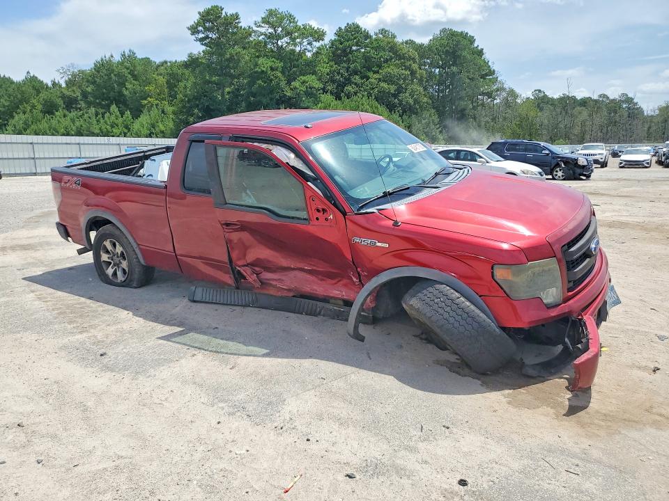 Photo 4 from auction – 2014 FORD F150 with VIN 1FTFX1EF5EFA65648