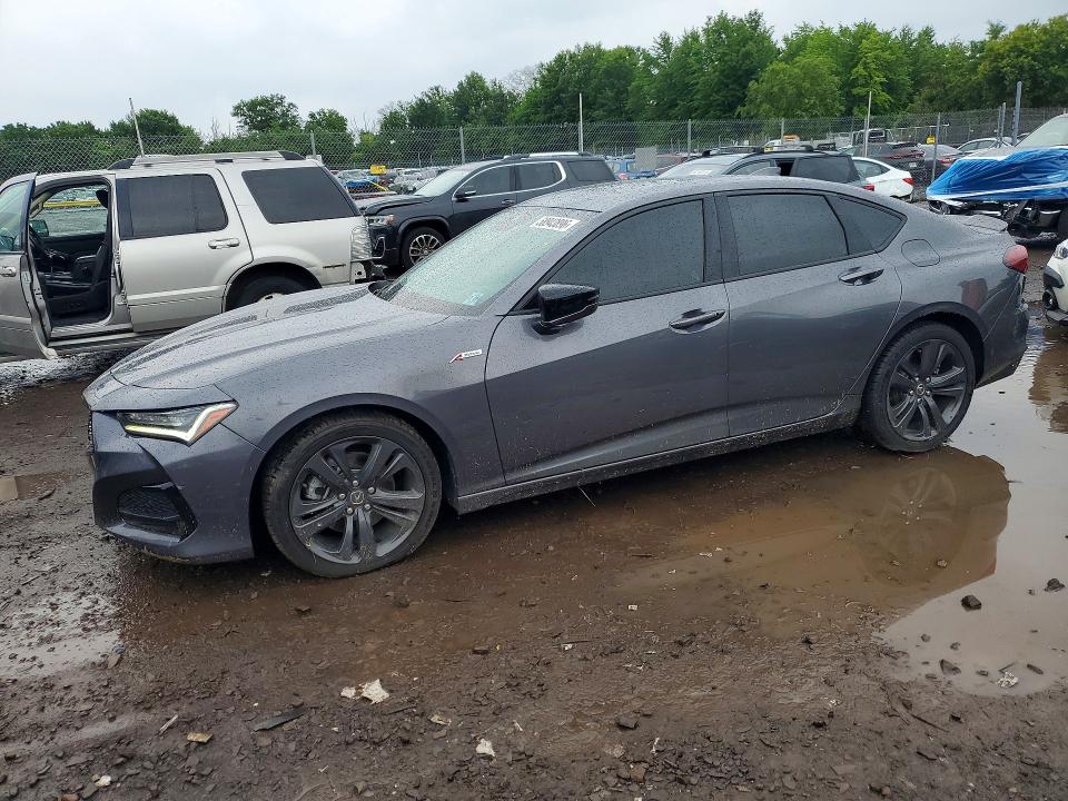 ACURA TLX 2022 with VIN 19UUB5F58NA004490 - Photo from auction