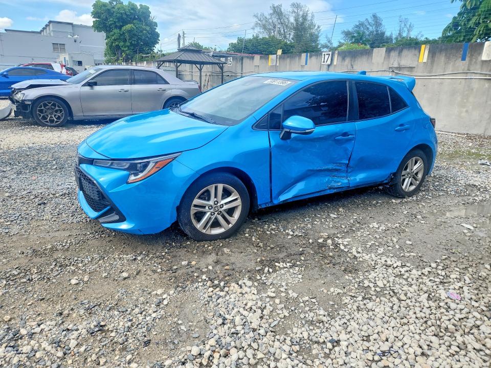 Photo 1 from auction – 2019 TOYOTA COROLLA HATCHBACK with VIN JTNK4RBE9K3039631