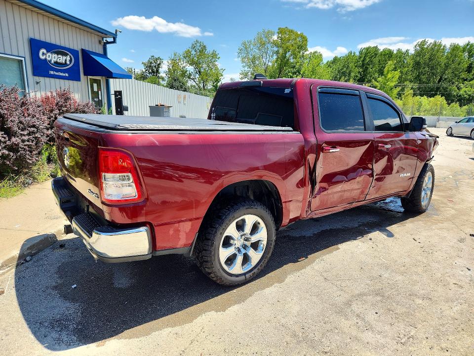Photo 3 from auction – 2019 RAM 1500 with VIN 1C6SRFFT8KN622801