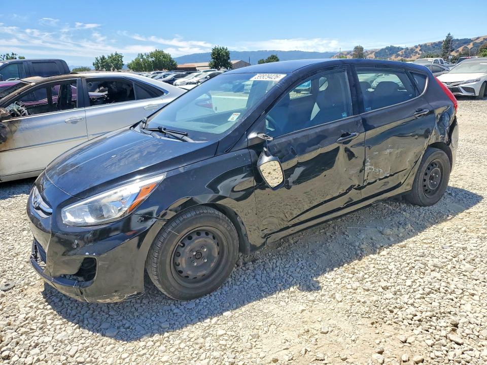 HYUNDAI ACCENT 2017 with VIN KMHCT5AE4HU343986 - Photo from auction