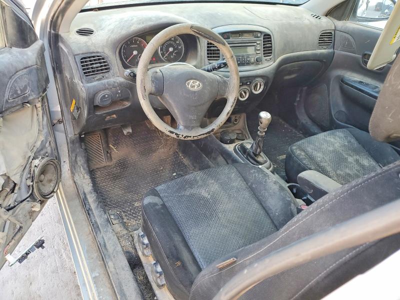 Photo 8 from auction – 2007 HYUNDAI ACCENT with VIN KMHCN36C47U012314