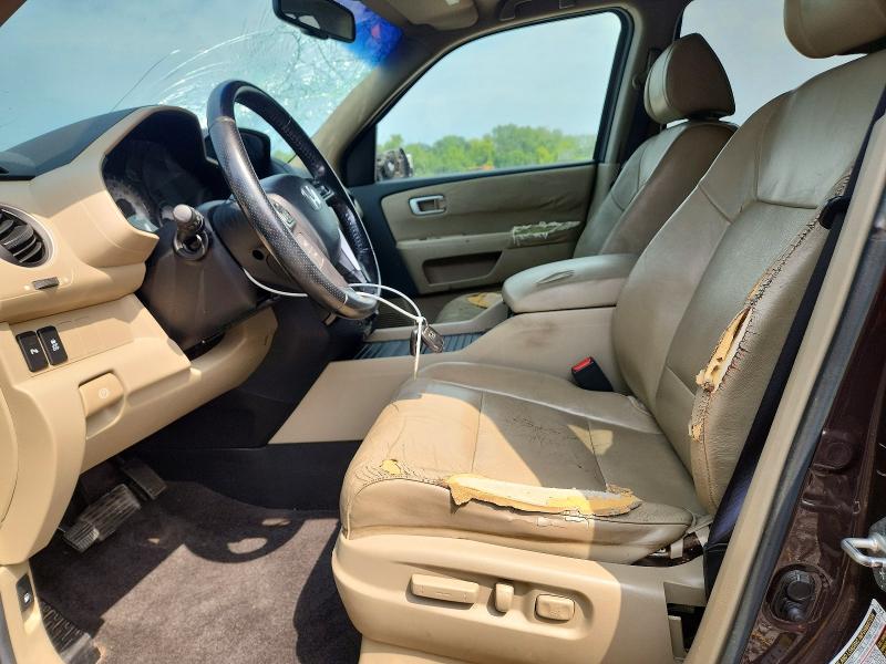 Photo 7 from auction – 2012 HONDA PILOT with VIN 5FNYF3H93CB040519