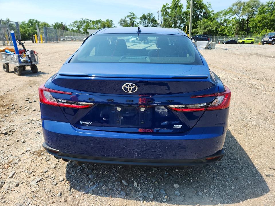 Photo 6 from auction – 2025 TOYOTA CAMRY with VIN 4T1DAACK2SU169784
