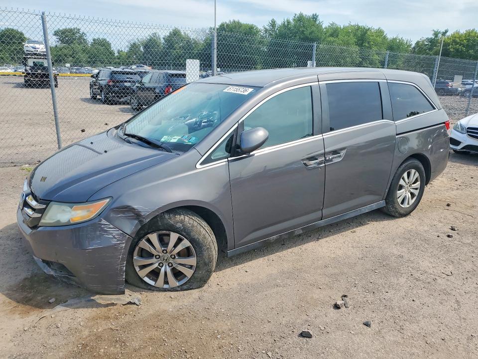 HONDA ODYSSEY 2014 with VIN 5FNRL5H44EB078986 - Photo from auction