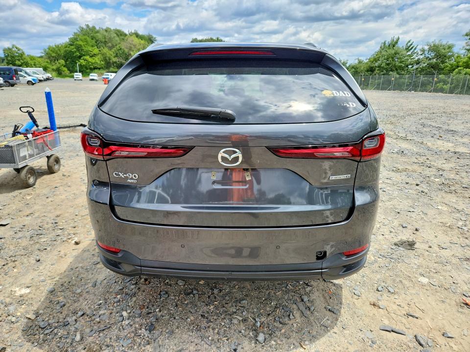 Photo 6 from auction – 2025 MAZDA CX-90 with VIN JM3KKBHDXS1220921