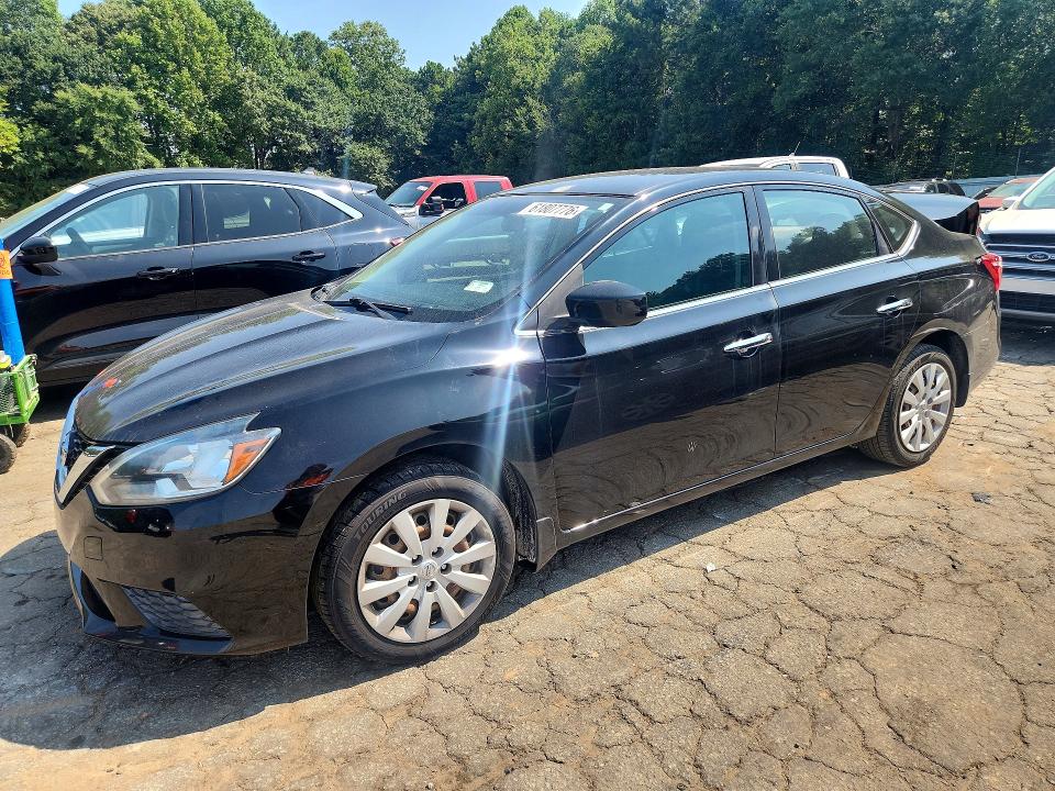 NISSAN SENTRA 2017 with VIN 3N1AB7APXHY372890 - Photo from auction