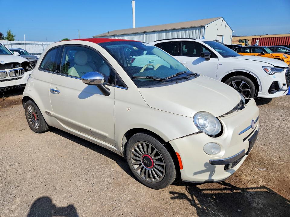Photo 4 from auction – 2012 FIAT 500 with VIN 3C3CFFER9CT378478