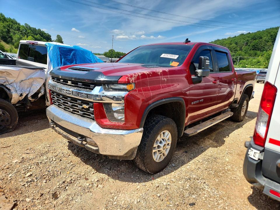 CHEVROLET SILVERADO 2022 with VIN 1GC4YNE73NF268302 - Photo from auction