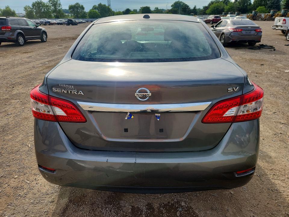 Photo 6 from auction – 2015 NISSAN SENTRA with VIN 3N1AB7AP6FL668175