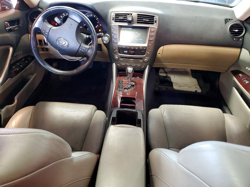 Photo 8 from auction – 2007 LEXUS IS with VIN JTHBE262675013636