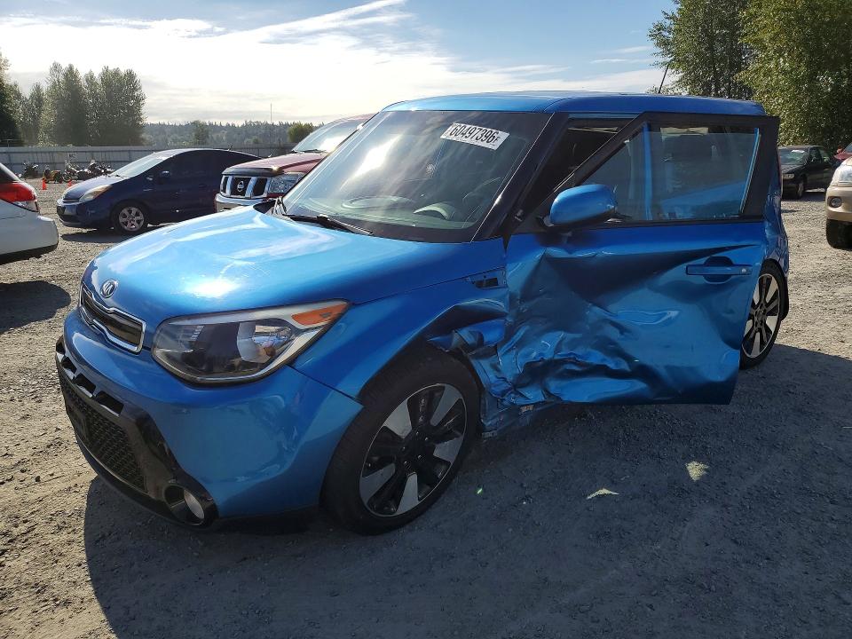 KIA SOUL 2016 with VIN KNDJP3A53G7386149 - Photo from auction