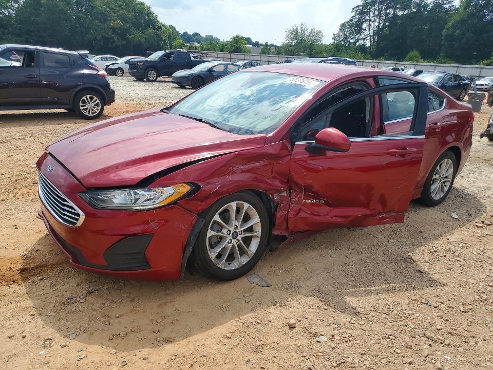 FORD FUSION 2019 with VIN 3FA6P0LU0KR240601 - Photo from auction