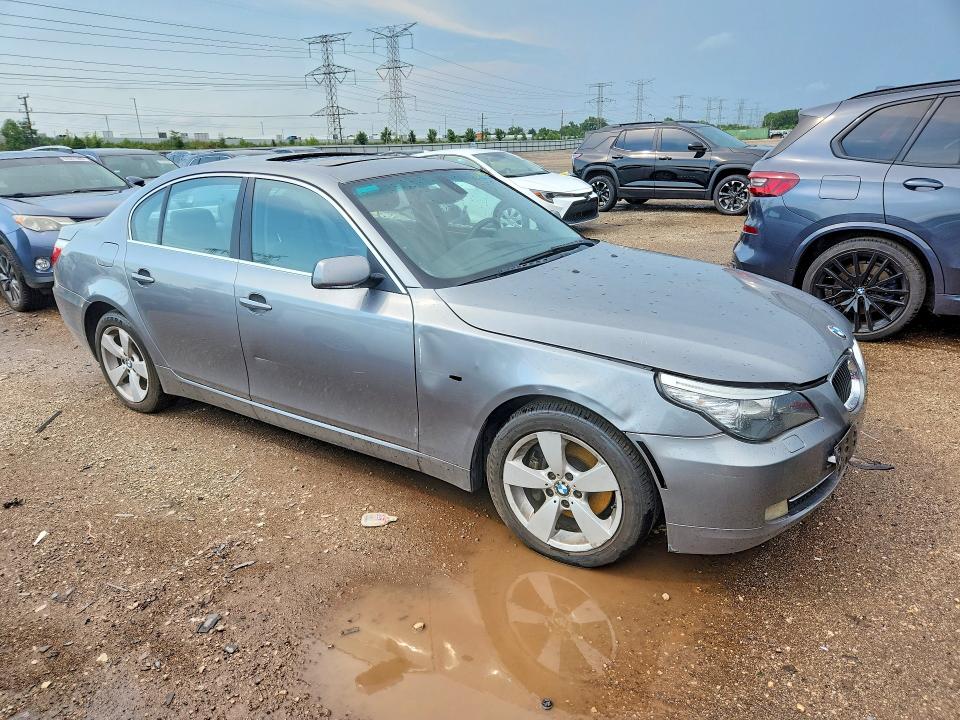 Photo 4 from auction – 2008 BMW 528 with VIN WBANV13568CZ54165