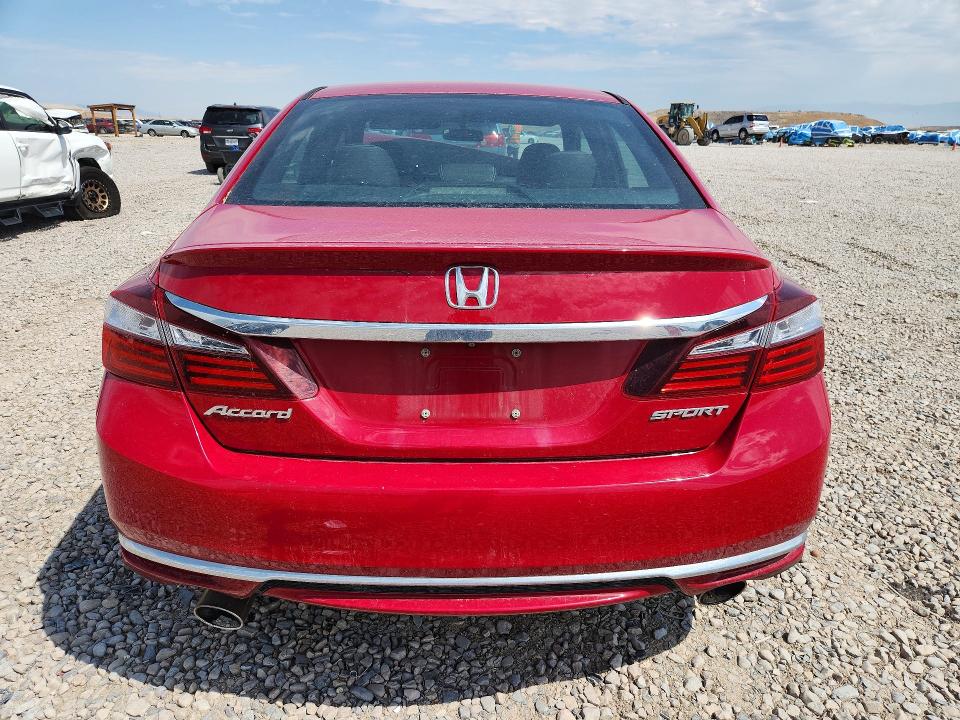 Photo 6 from auction – 2016 HONDA ACCORD with VIN 1HGCR2F5XGA029402